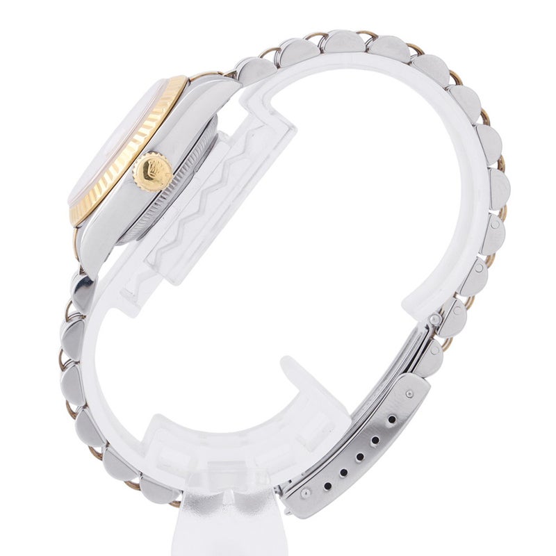 ロレックス デイトジャスト W番 SS/K18YG 69173 ROLEX 腕時計 白文字盤