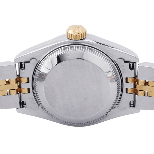ロレックス デイトジャスト W番 SS/K18YG 69173 ROLEX 腕時計 白文字盤