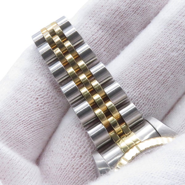 ロレックス デイトジャスト W番 SS/K18YG 69173 ROLEX 腕時計 白文字盤