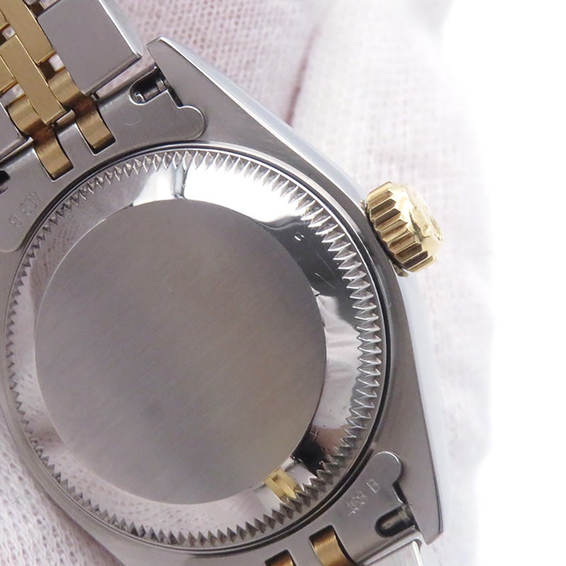 ロレックス デイトジャスト W番 SS/K18YG 69173 ROLEX 腕時計 白文字盤