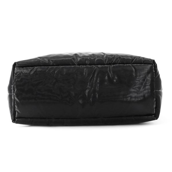 サンローランパリ トートバッグ ワイド パファー ロゴ ナイロン 756269 SAINT LAURENT PARIS バッグ 黒