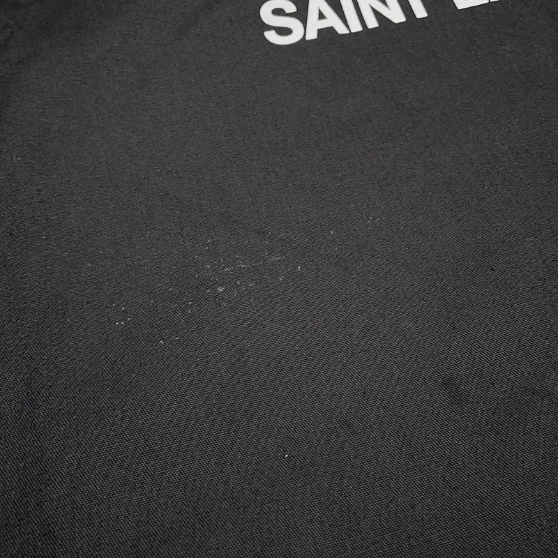 サンローランパリ トートバッグ ワイド パファー ロゴ ナイロン 756269 SAINT LAURENT PARIS バッグ 黒