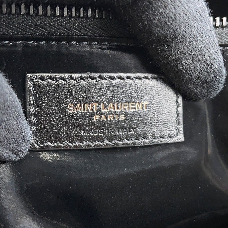 サンローランパリ トートバッグ ワイド パファー ロゴ ナイロン 756269 SAINT LAURENT PARIS バッグ 黒