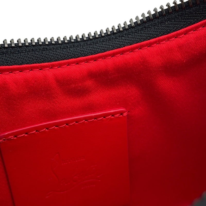 クリスチャン・ルブタン ショルダーバッグ ルビラ ミニ パテントレザー 3235354 Christian Louboutin 2way 黒