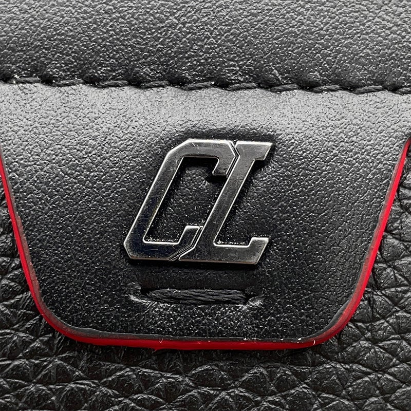 クリスチャン・ルブタン トートバッグ ルイストート Ruistote スタッズ 1225141 Christian Louboutin 2wayショルダー 黒