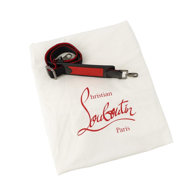 クリスチャン・ルブタン トートバッグ ルイストート Ruistote スタッズ 1225141 Christian Louboutin 2wayショルダー 黒