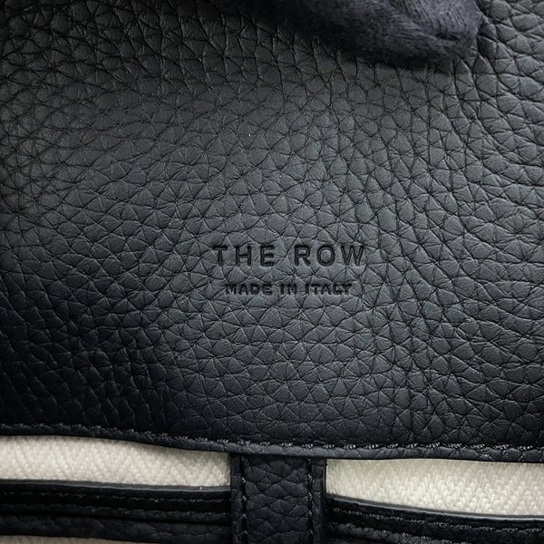 ザ ロウ ハンドバッグ ソフトマルゴー12 カーフレザー W1586 THE ROW 2way 黒