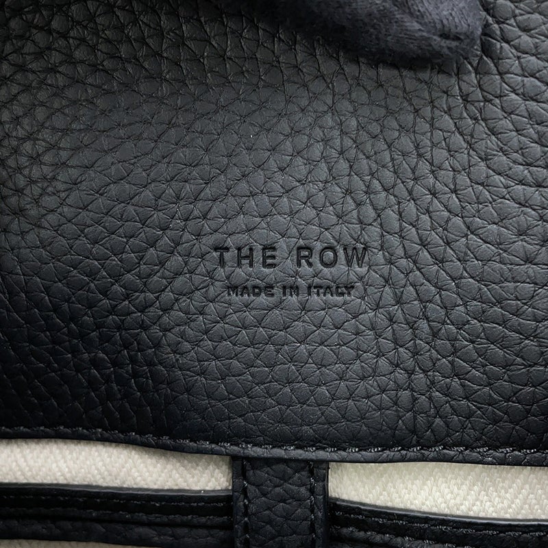 ザ ロウ ハンドバッグ ソフトマルゴー12 カーフレザー W1586 THE ROW 2way 黒