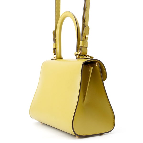 デルヴォー ハンドバッグ ブリヨン ミニ ボックスカーフレザー AA0406AAM062ADO Delvaux 2way