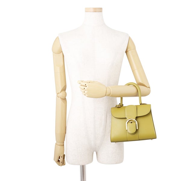 デルヴォー ハンドバッグ ブリヨン ミニ ボックスカーフレザー AA0406AAM062ADO Delvaux 2way