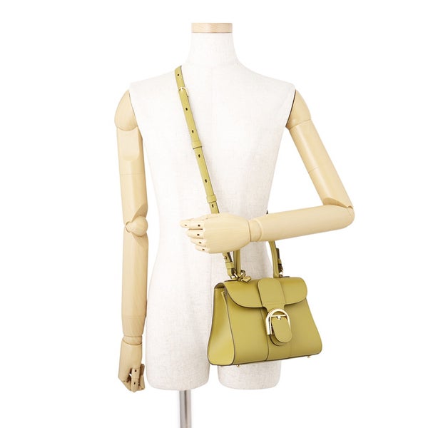 デルヴォー ハンドバッグ ブリヨン ミニ ボックスカーフレザー AA0406AAM062ADO Delvaux 2way