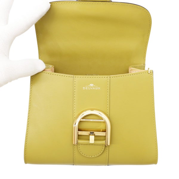 デルヴォー ハンドバッグ ブリヨン ミニ ボックスカーフレザー AA0406AAM062ADO Delvaux 2way