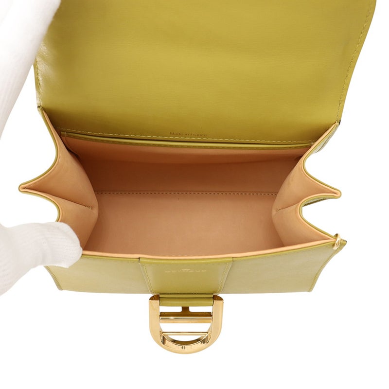 デルヴォー ハンドバッグ ブリヨン ミニ ボックスカーフレザー AA0406AAM062ADO Delvaux 2way