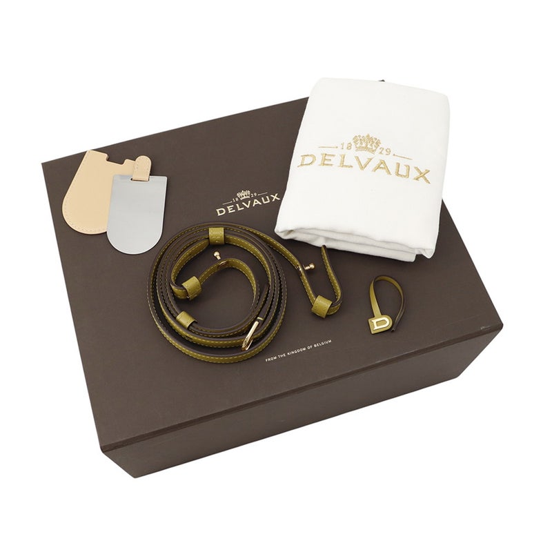 デルヴォー ハンドバッグ ブリヨン ミニ ボックスカーフレザー AA0406AAM062ADO Delvaux 2way