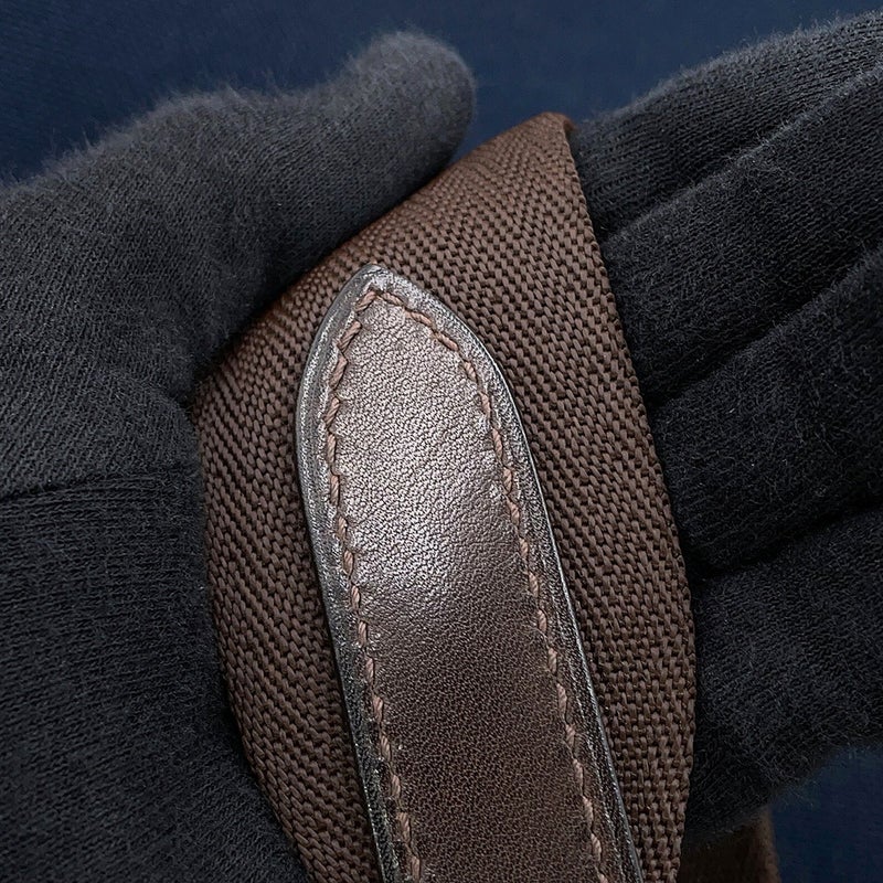 エルメス サックドパンサージュ グルーム SAC DE PANSAGE GROOM ネイビー/フー C刻印 HERMES ２way