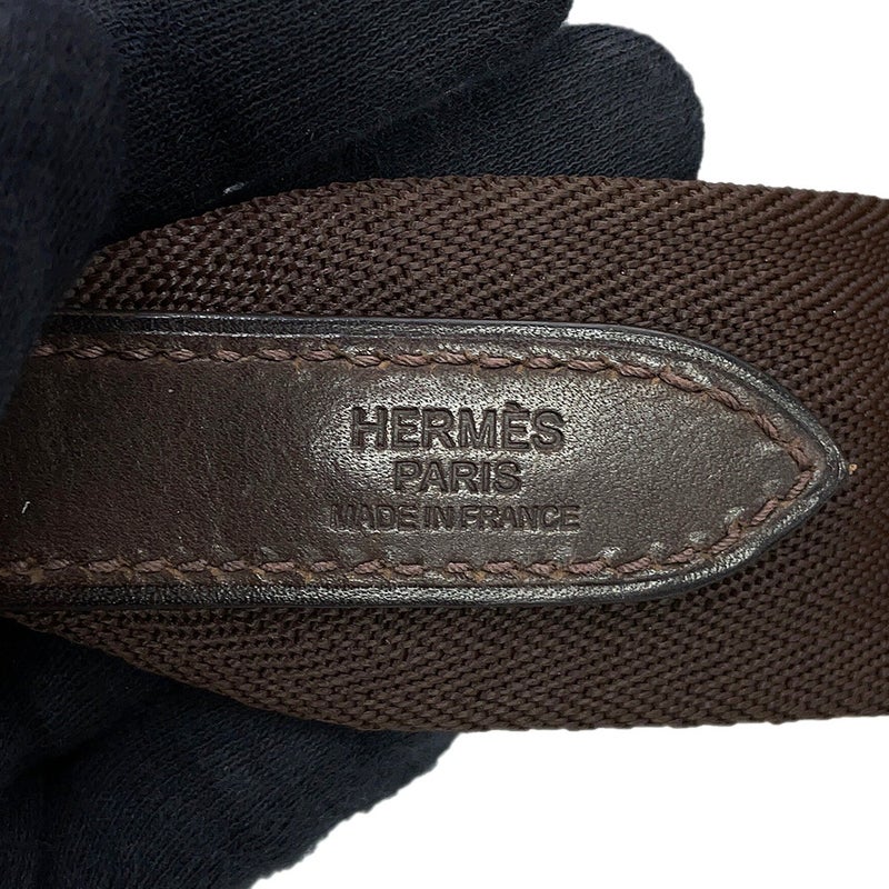 エルメス サックドパンサージュ グルーム SAC DE PANSAGE GROOM ネイビー/フー C刻印 HERMES ２way