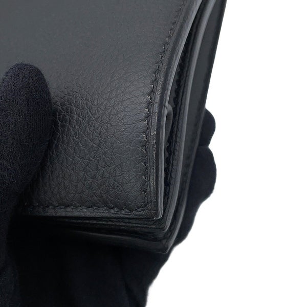エルメス ビジネスバッグ サックアデペッシュ38 プロン/シルバー金具 トゴ T刻印 メンズ