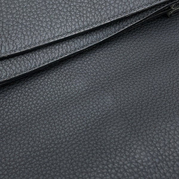 エルメス ビジネスバッグ サックアデペッシュ38 プロン/シルバー金具 トゴ T刻印 メンズ