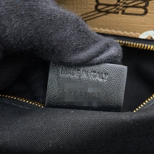 バレンシアガ ハンドバッグ シグネチャー BBモノグラム スモール PVC 702699 BALENCIAGA