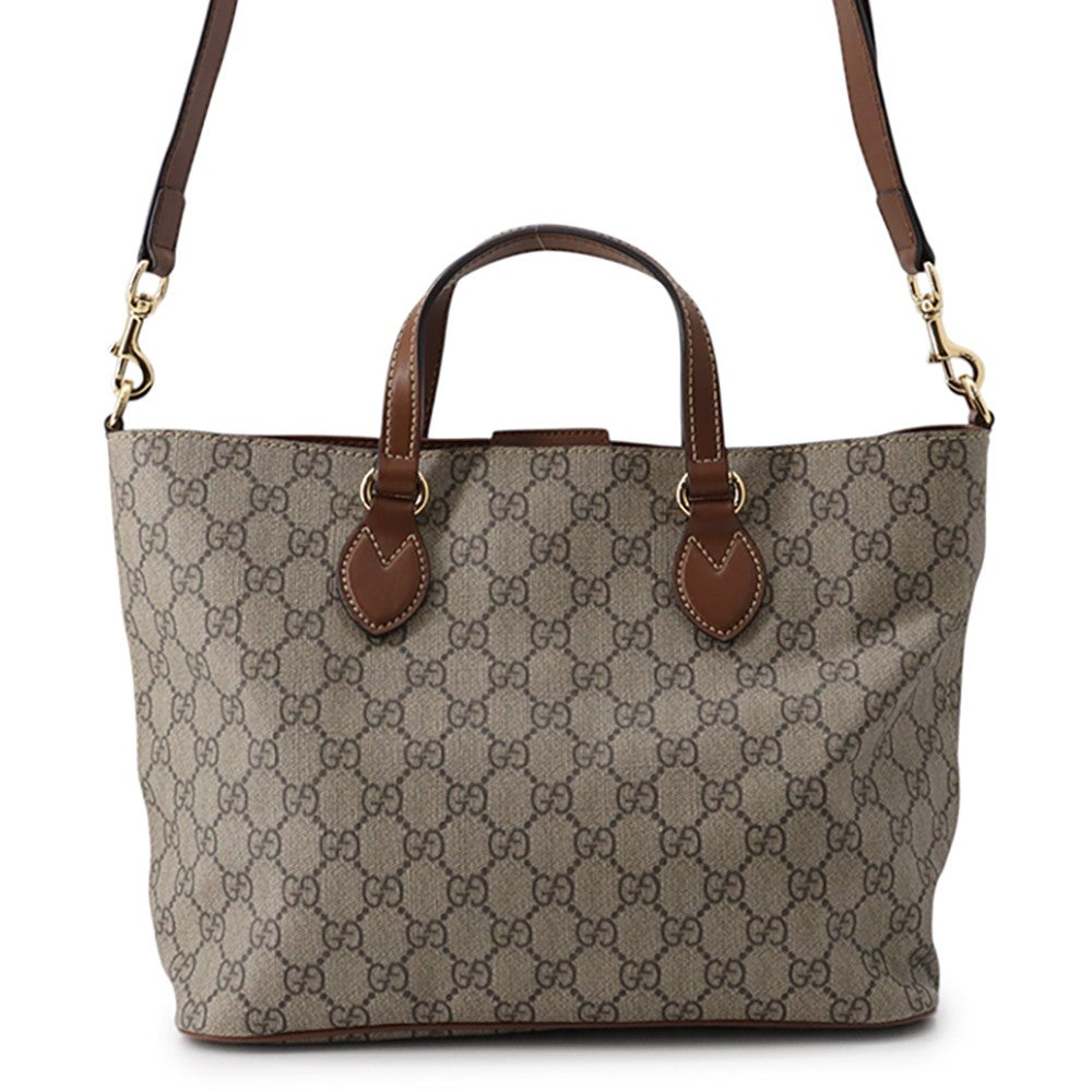 グッチ トートバッグ GGスプリーム PVC レザー 473887 GUCCI 2way