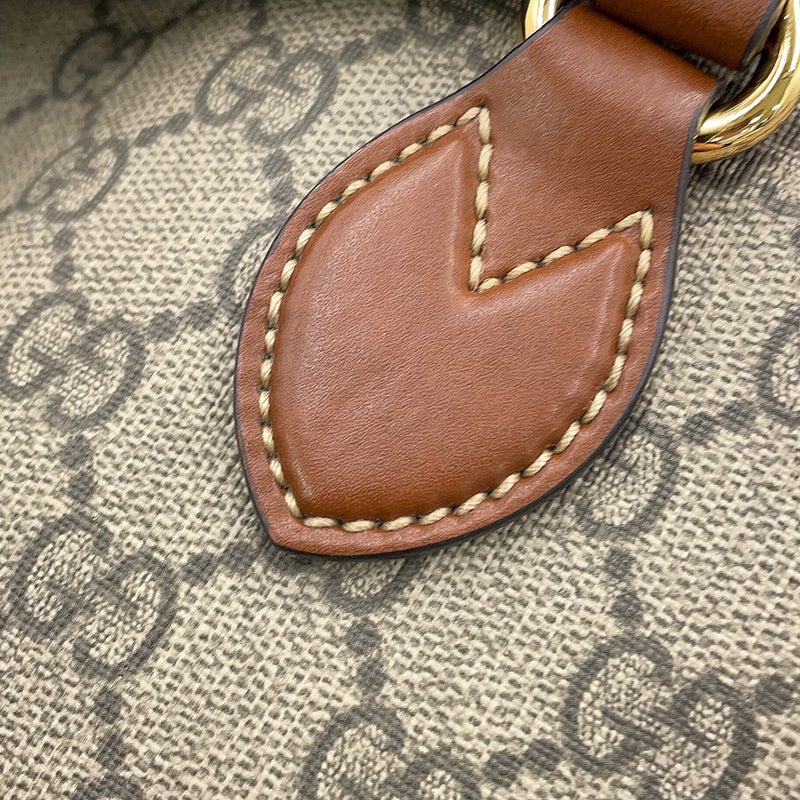 グッチ トートバッグ GGスプリーム PVC レザー 473887 GUCCI 2wayショルダーバッグ