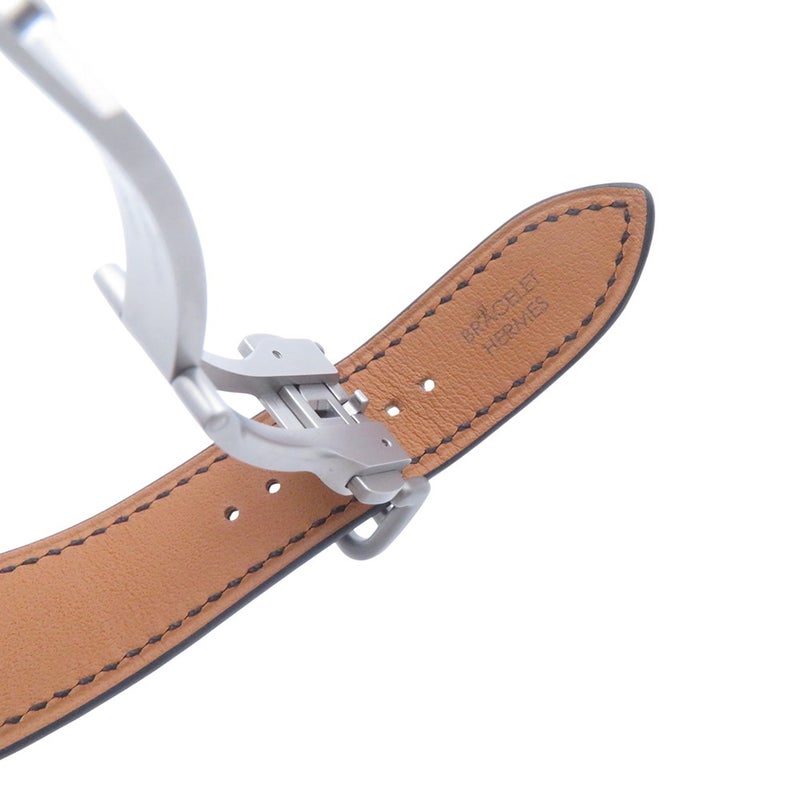 エルメス Hウォッチ ラージサイズ HH5.841/W054131WW HERMES 腕時計 グレー文字盤