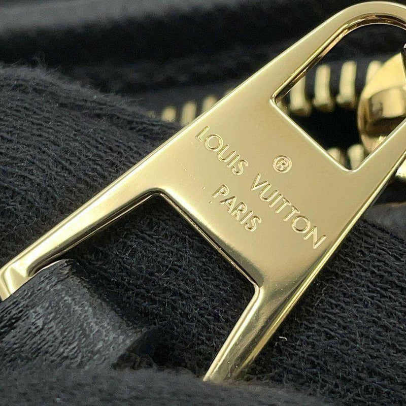 ルイヴィトン ショルダーバッグ モノグラム・アンプラント キャリーオール ジップ NM PM M46288 黒 ブラック