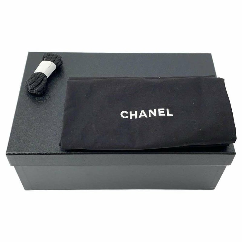 シャネル スニーカー ココマーク スエード レディースサイズ39 G45331 CHANEL 靴 黒