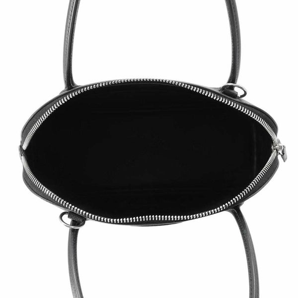 エルメス ハンドバッグ ボリード27 ブラック/シルバー金具 エプソン □Q刻印 HERMES Bolide 2wayショルダーバッグ 黒