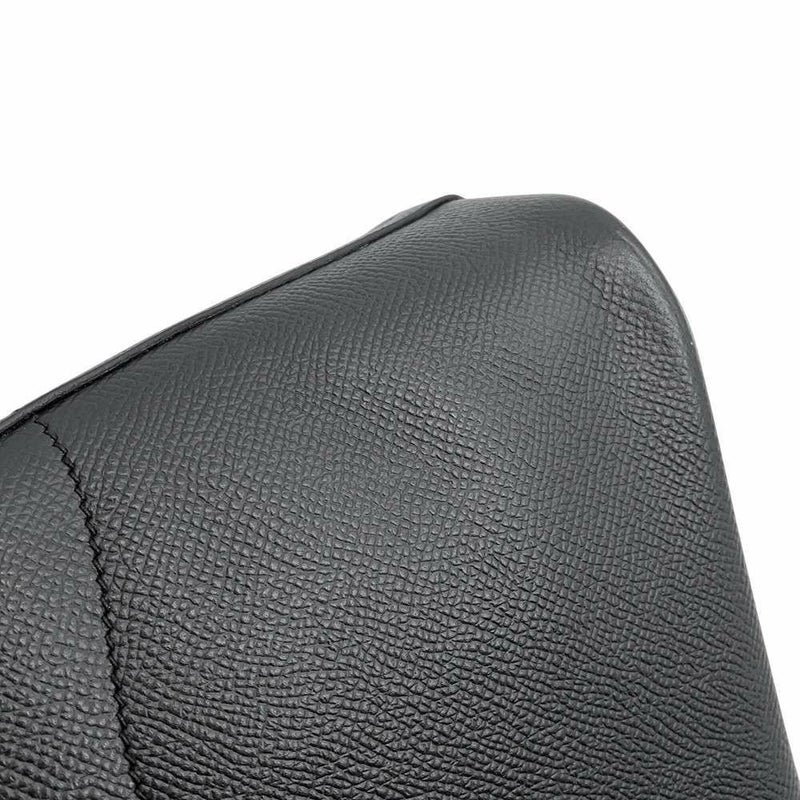 エルメス ハンドバッグ ボリード27 ブラック/シルバー金具 エプソン □Q刻印 HERMES Bolide 2wayショルダーバッグ 黒