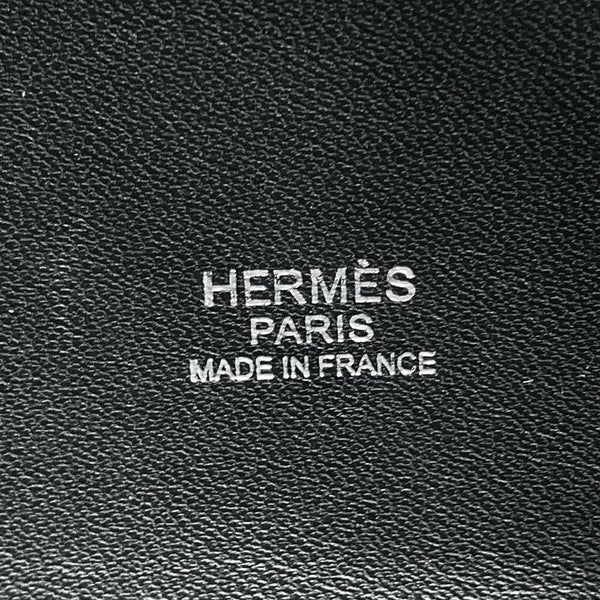 エルメス ハンドバッグ ボリード27 ブラック/シルバー金具 エプソン □Q刻印 HERMES Bolide 2wayショルダーバッグ 黒