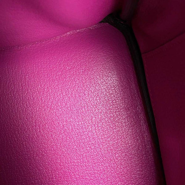 エルメス バーキン25 ローズパープル/シルバー金具 トゴ C刻印 HERMES Birkin ハンドバッグ