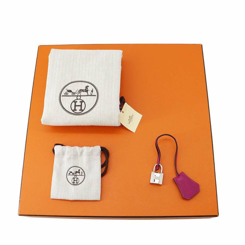 エルメス バーキン25 ローズパープル/シルバー金具 トゴ C刻印 HERMES Birkin ハンドバッグ