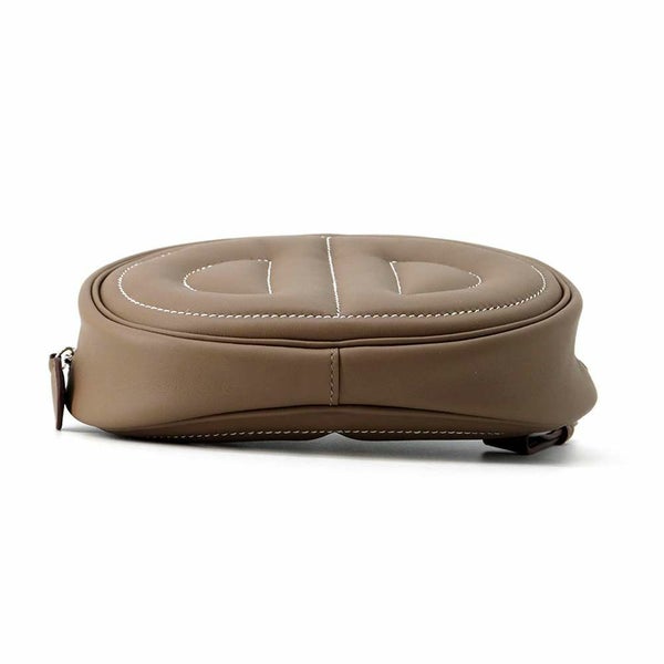 エルメス ウエストバッグ イン・ザ・ループ エトゥープ/シルバー金具 スイフト W刻印