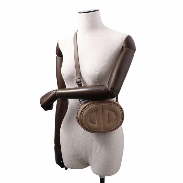 エルメス ウエストバッグ イン・ザ・ループ エトゥープ/シルバー金具 スイフト W刻印