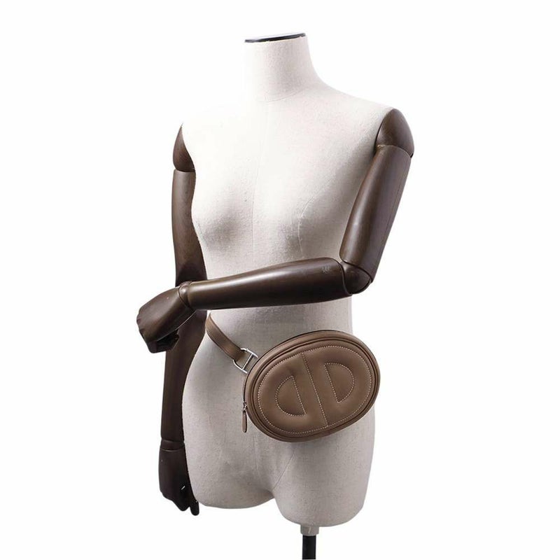 エルメス ウエストバッグ イン・ザ・ループ エトゥープ/シルバー金具 スイフト W刻印