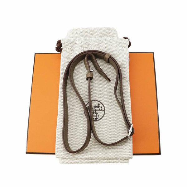 エルメス ウエストバッグ イン・ザ・ループ エトゥープ/シルバー金具 スイフト W刻印