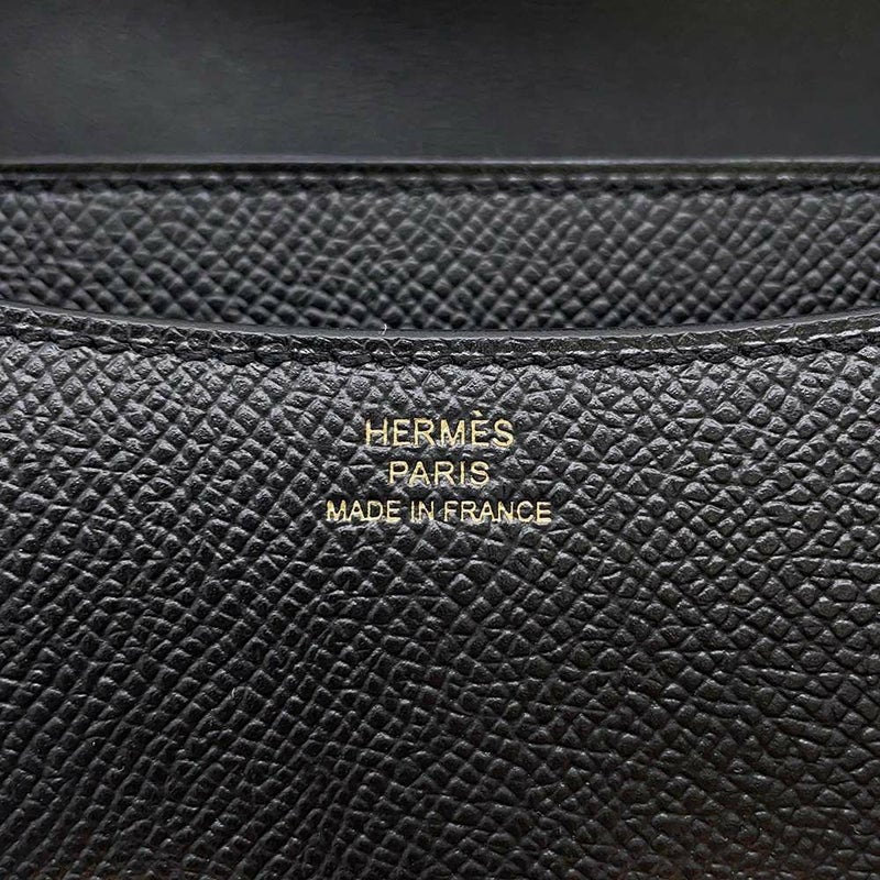 エルメス ミニ コンスタンス3 ミロワール ブラック/ピンクゴールド金具 エプソン W刻印 黒