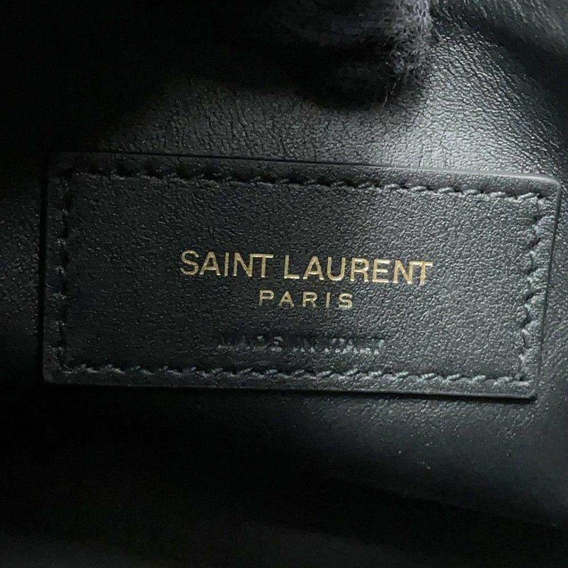 サンローランパリ ショルダーバッグ LE 5 A 7 ソフト スモール レザー 713938 SAINT LAURENT PARIS 黒