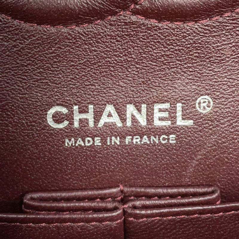 シャネル チェーンショルダーバッグ マトラッセ25 ココマーク キャビアスキン ダブルチェーン A01112 CHANEL 黒