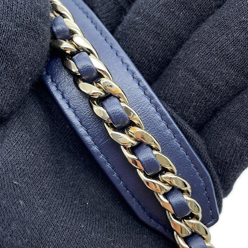 シャネル チェーンウォレット 19 コインパース デニム AP1787 CHANEL 財布