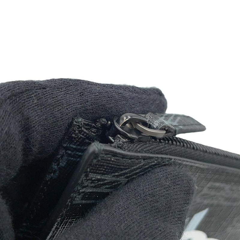 バレンシアガ コインケース フラグメントケース ロゴ 640535 BALENCIAGA 小銭入れ カードケース 黒