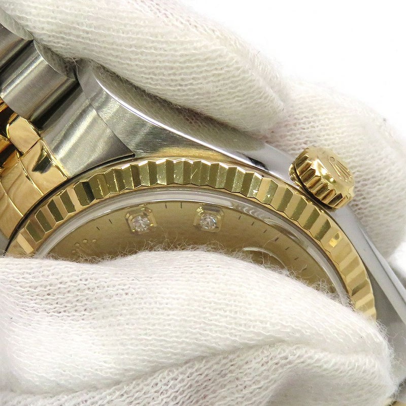 ロレックス デイトジャスト K番 16233 ROLEX 腕時計 シャンパンゴールド文字盤