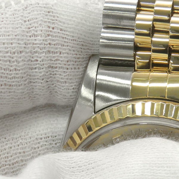 ロレックス デイトジャスト K番 16233 ROLEX 腕時計 シャンパンゴールド文字盤