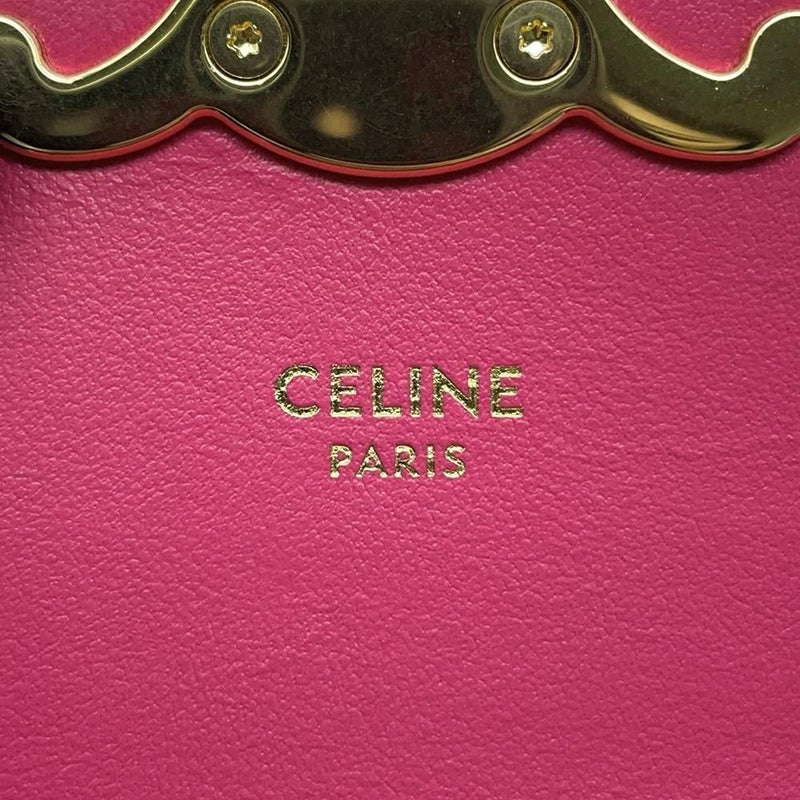 セリーヌ ショルダーバッグ ミニ クロード トリオンフ 10I513DPV CELINE ミニバッグ