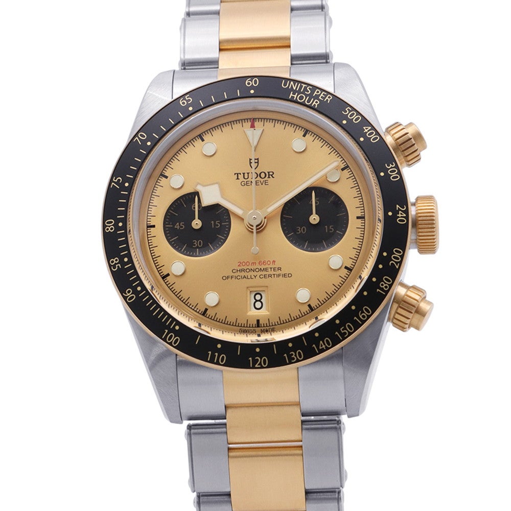 チュードル ブラックベイ クロノグラフ S&G M79363N-0007 TUDOR
