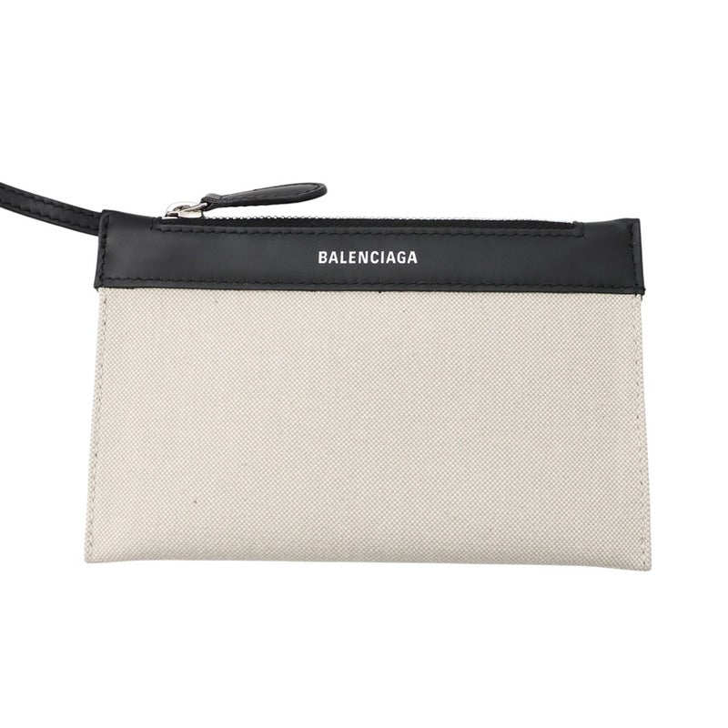 バレンシアガ ハンドバッグ ネイビーカバ XS ポーチ付 390346 BALENCIAGA 2way 白 黒