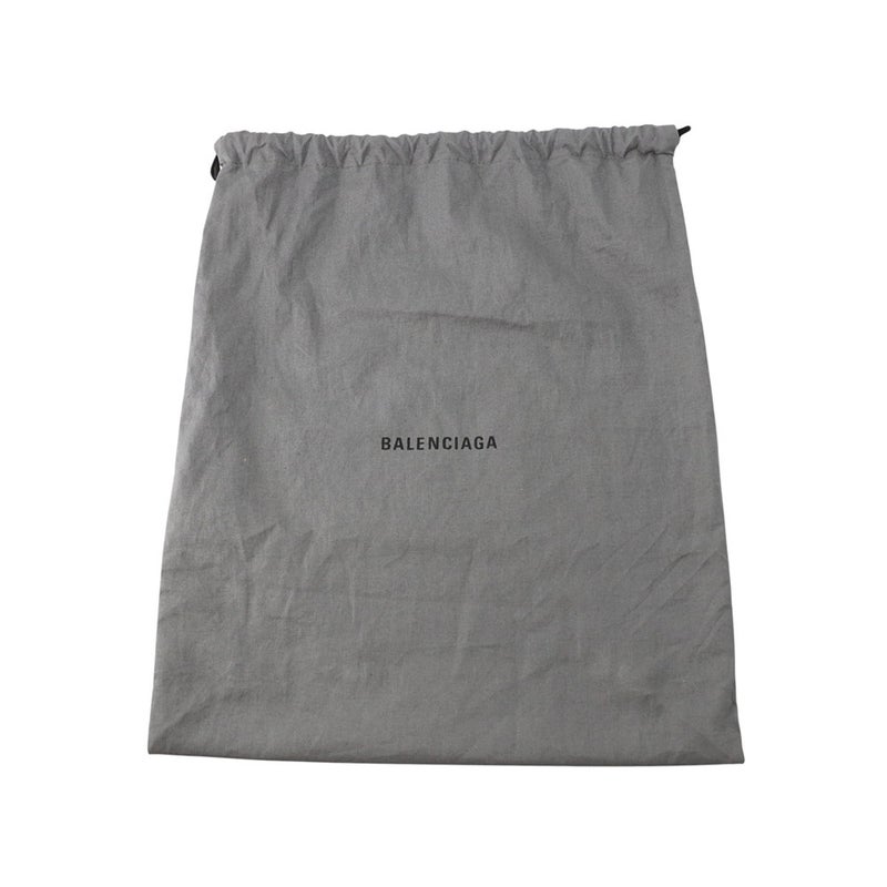 バレンシアガ ハンドバッグ ネイビーカバ XS ポーチ付 390346 BALENCIAGA 2way 白 黒