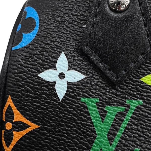 ルイヴィトン ハンドバッグ モノグラム・マルチカラー LV X TM ナノ・スピーディ M13406 ヴィトン 2way 村上隆 黒 ブラック