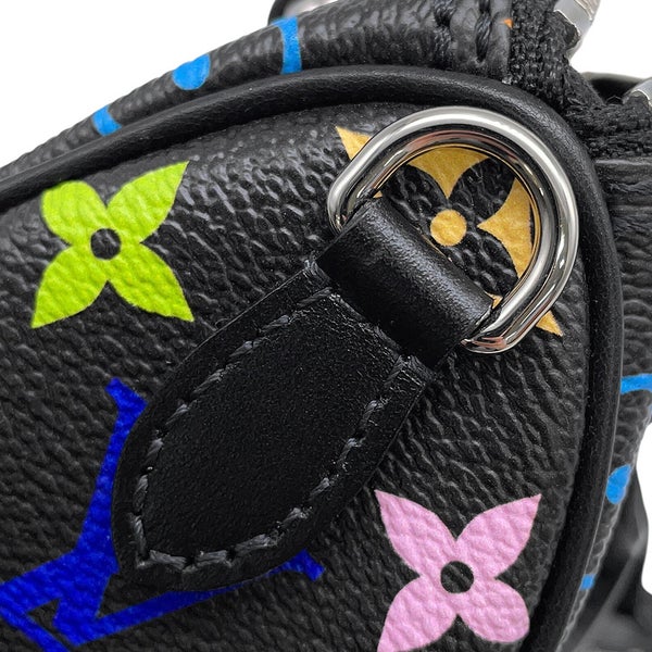 ルイヴィトン ハンドバッグ モノグラム・マルチカラー LV X TM ナノ・スピーディ M13406 ヴィトン 2way 村上隆 黒 ブラック